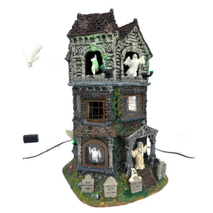 Retired Lemax Spooky Town Ghostly Manor #65122 at Eerie Emporium. 7