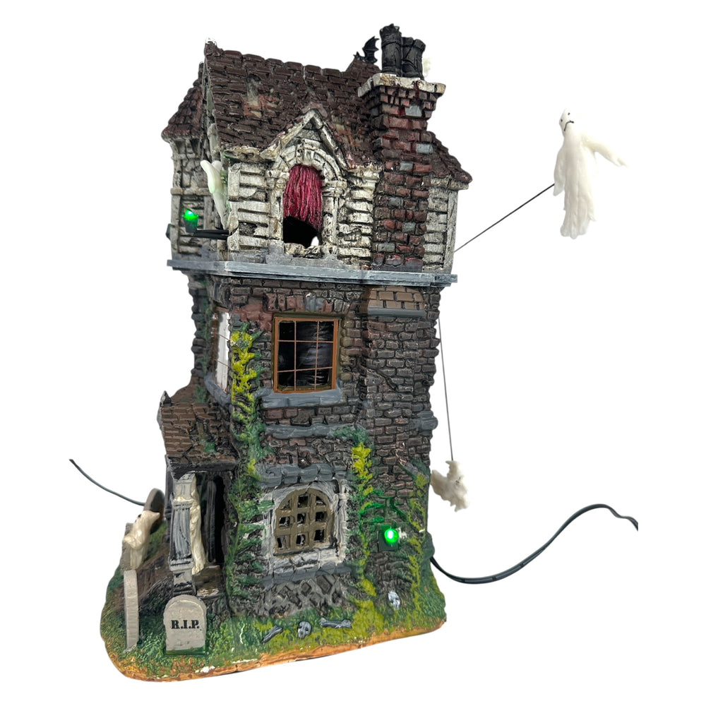 Retired Lemax Spooky Town Ghostly Manor #65122 at Eerie Emporium. 8