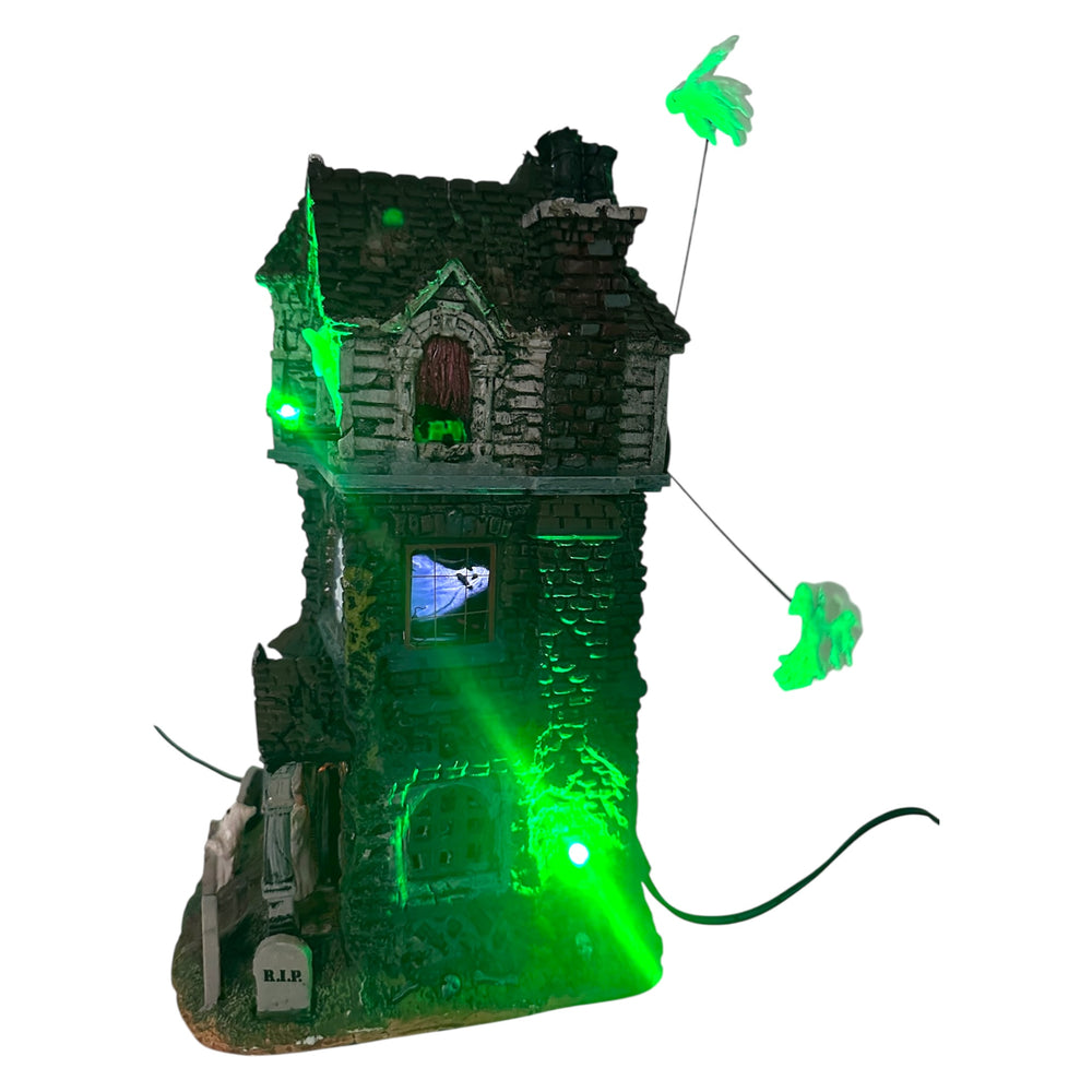 Retired Lemax Spooky Town Ghostly Manor #65122 at Eerie Emporium. 9