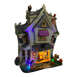 Retired Lemax Spooky Town Goosebumps Manor #65347 - Includes 2006 Michaels Catalog at Eerie Emporium. 2
