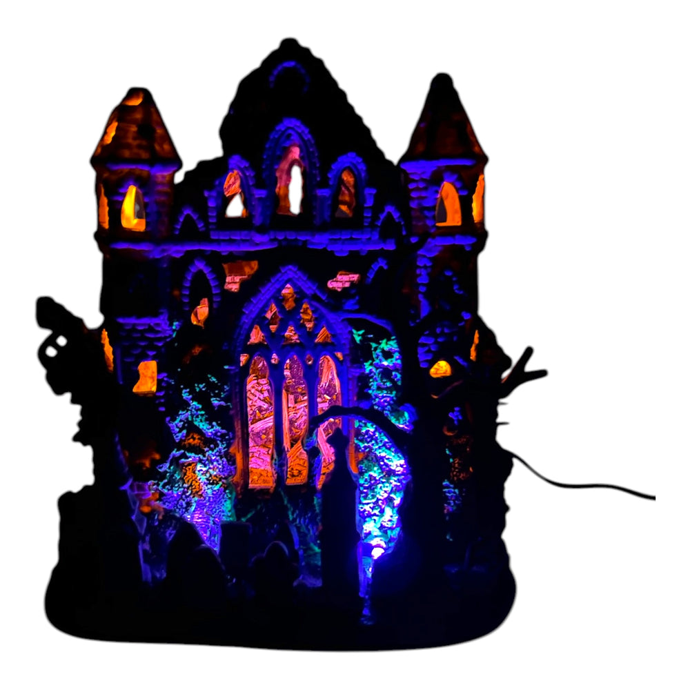 Retired Lemax Spooky Town Gothic Ruins #65342 at Eerie Emporium. 2