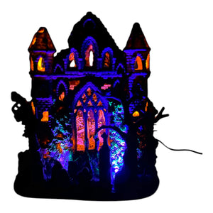 Retired Lemax Spooky Town Gothic Ruins #65342 at Eerie Emporium. 2