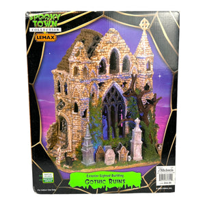 Retired Lemax Spooky Town Gothic Ruins #65342 at Eerie Emporium.