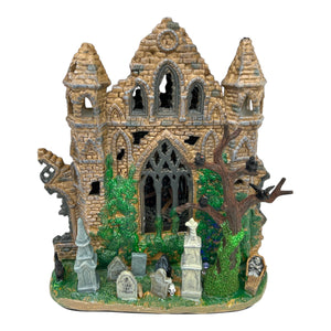 Retired Lemax Spooky Town Gothic Ruins #65342 at Eerie Emporium. 3