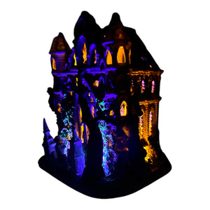 Retired Lemax Spooky Town Gothic Ruins #65342 at Eerie Emporium. 5