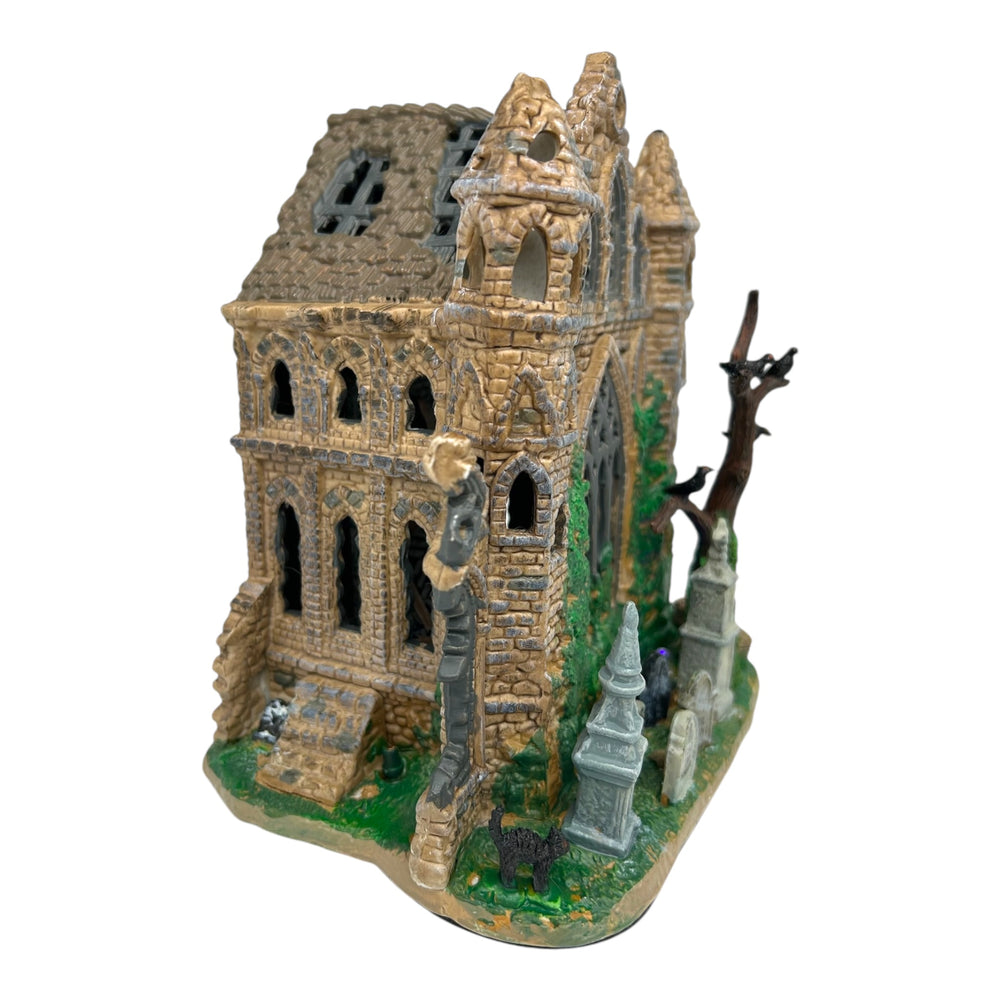 Retired Lemax Spooky Town Gothic Ruins #65342 at Eerie Emporium. 8