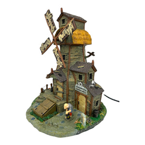 Retired Lemax Spooky Town Haunted Windmill #85667 at Eerie Emporium. 6