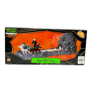 Retired Lemax Spooky Town Heads Will Roll #94970 at Eerie Emporium.