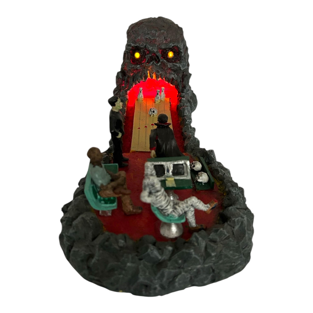 Retired Lemax Spooky Town Heads Will Roll #94970 at Eerie Emporium. 4