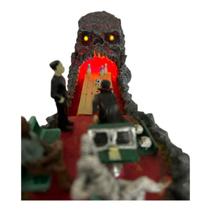 Retired Lemax Spooky Town Heads Will Roll #94970 at Eerie Emporium. 6