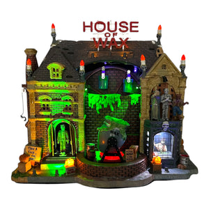 Retired Lemax Spooky Town House of Wax #95827 at Eerie Emporium. 2
