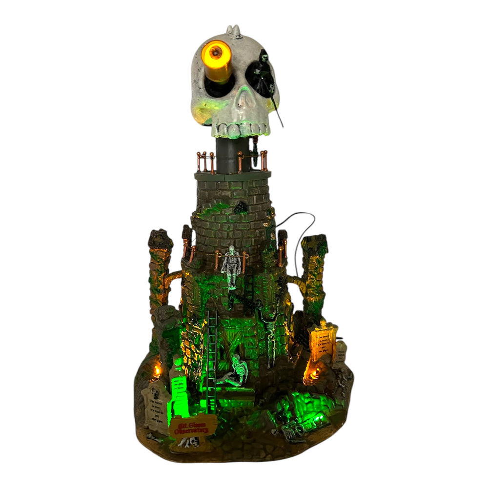 Retired Lemax Spooky Town Mt. Gloom Observatory #45672 at Eerie Emporium. 2