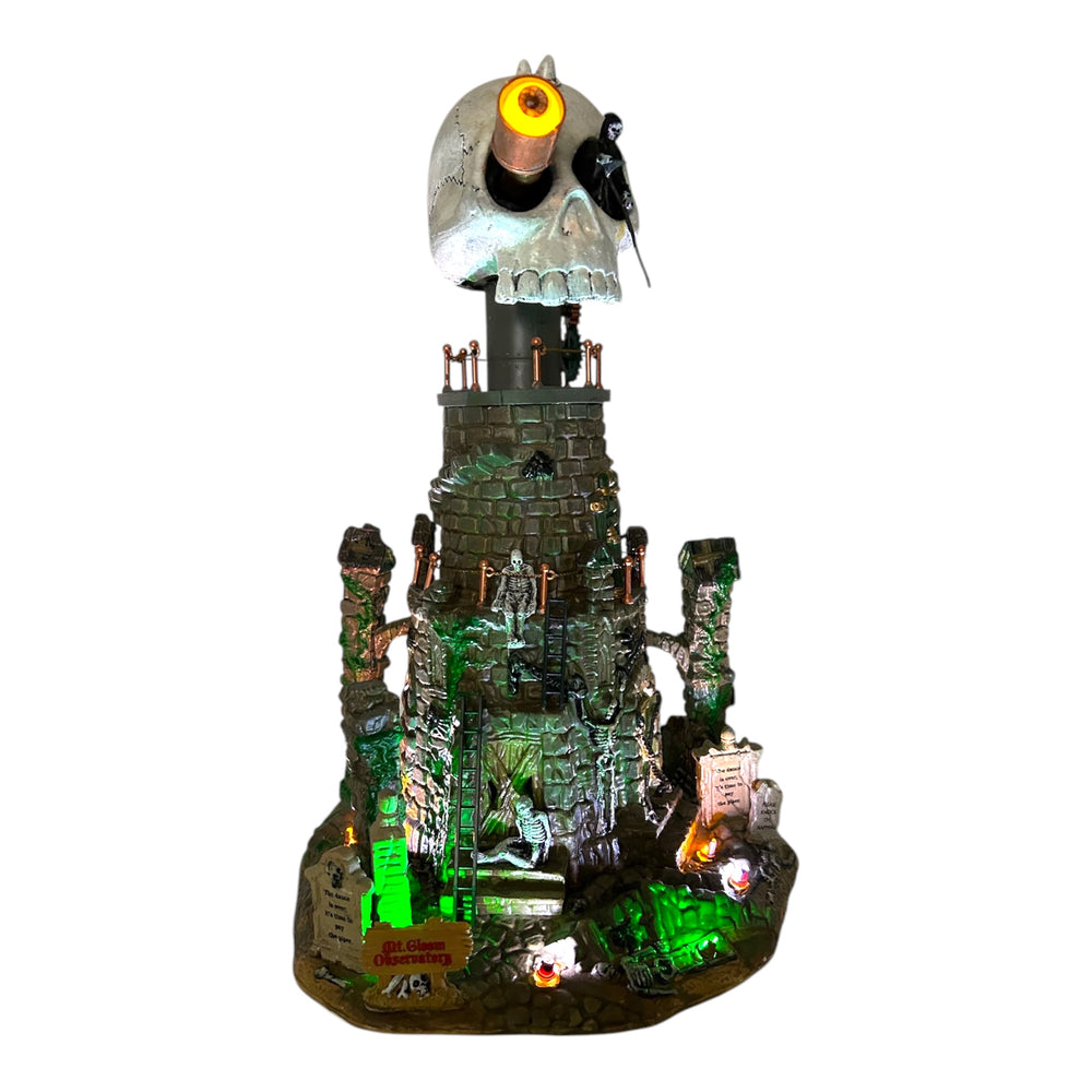 Retired Lemax Spooky Town Mt. Gloom Observatory #45672 at Eerie Emporium. 3
