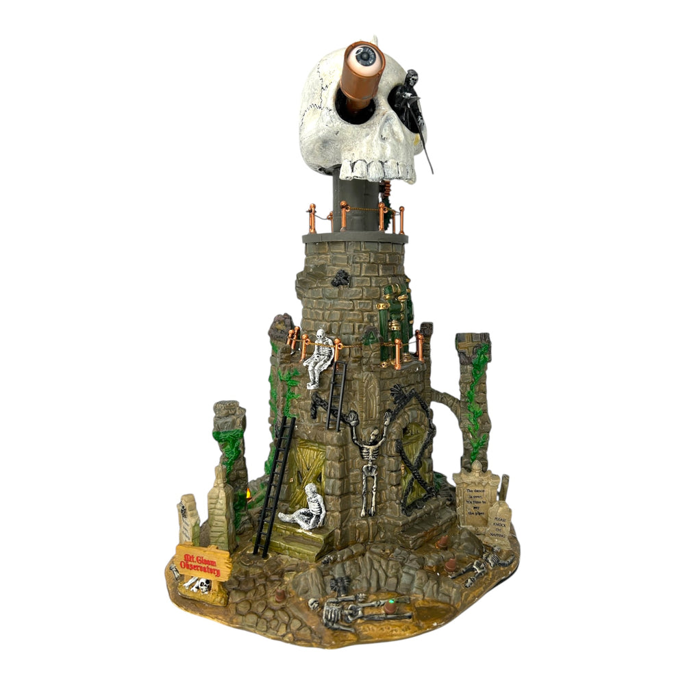 Retired Lemax Spooky Town Mt. Gloom Observatory #45672 at Eerie Emporium. 7