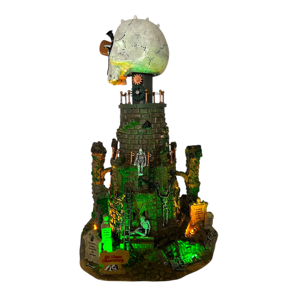 Retired Lemax Spooky Town Mt. Gloom Observatory #45672 at Eerie Emporium. 8
