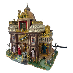 Retired Lemax Spooky Town Phantom's Opera House #95807 with Original 2009 Michael's Catalog at Eerie Emporium. 12