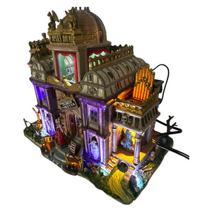 Retired Lemax Spooky Town Phantom's Opera House #95807 with Original 2009 Michael's Catalog at Eerie Emporium. 13
