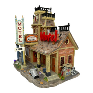Retired Lemax Spooky Town Red River Motel #75491 at Eerie Emporium. 6