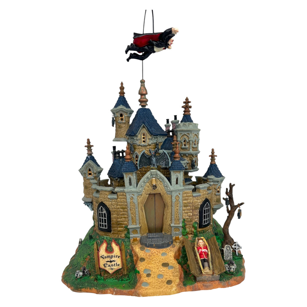 Retired Lemax Spooky Town Vampire Castle #75498 at Eerie Emporium. 13