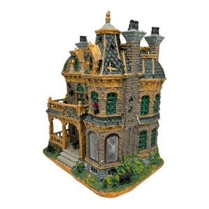 Retired Lemax Spooky Town Withered Mansion #45662 at Eerie Emporium. 7