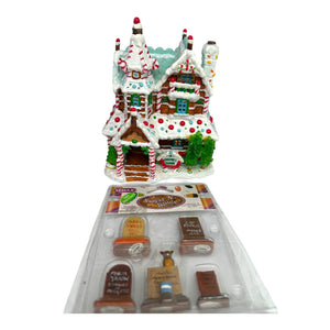 Retired Lemax Sugar N Spice Collection Lot of 6 at Eerie Emporium. 14