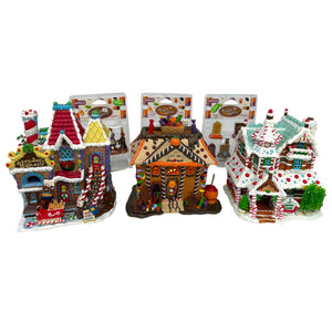 Retired Lemax Sugar N Spice Collection Lot of 6 at Eerie Emporium. 7