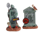 Lemax Spooky Town Tombstone Duo #14831 at Eerie Emporium.