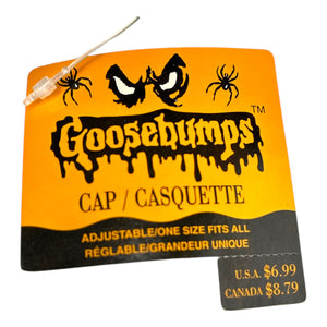 Vintage 1995 Goosebumps Promo Hat with Original Tags Unworn ~ Parachute Press Rare at Eerie Emporium. 7