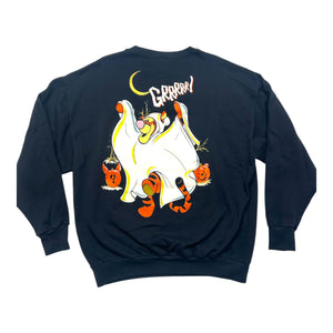 Vintage Disney Winnie The Pooh Halloween Crewneck Double Sided 1990s XL ~ Tigger Piglet at Eerie Emporium. 2