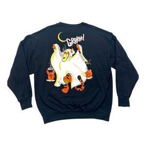 Vintage Disney Winnie The Pooh Halloween Crewneck Double Sided 1990s XL ~ Tigger Piglet at Eerie Emporium. 4