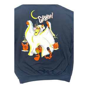 Vintage Disney Winnie The Pooh Halloween Crewneck Double Sided 1990s XL ~ Tigger Piglet at Eerie Emporium. 6
