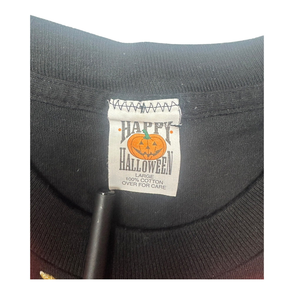 Vintage Freeze Happy Halloween T-Shirt ~ 1996 Black Cat Single Stitch L / XL at Eerie Emporium. 6