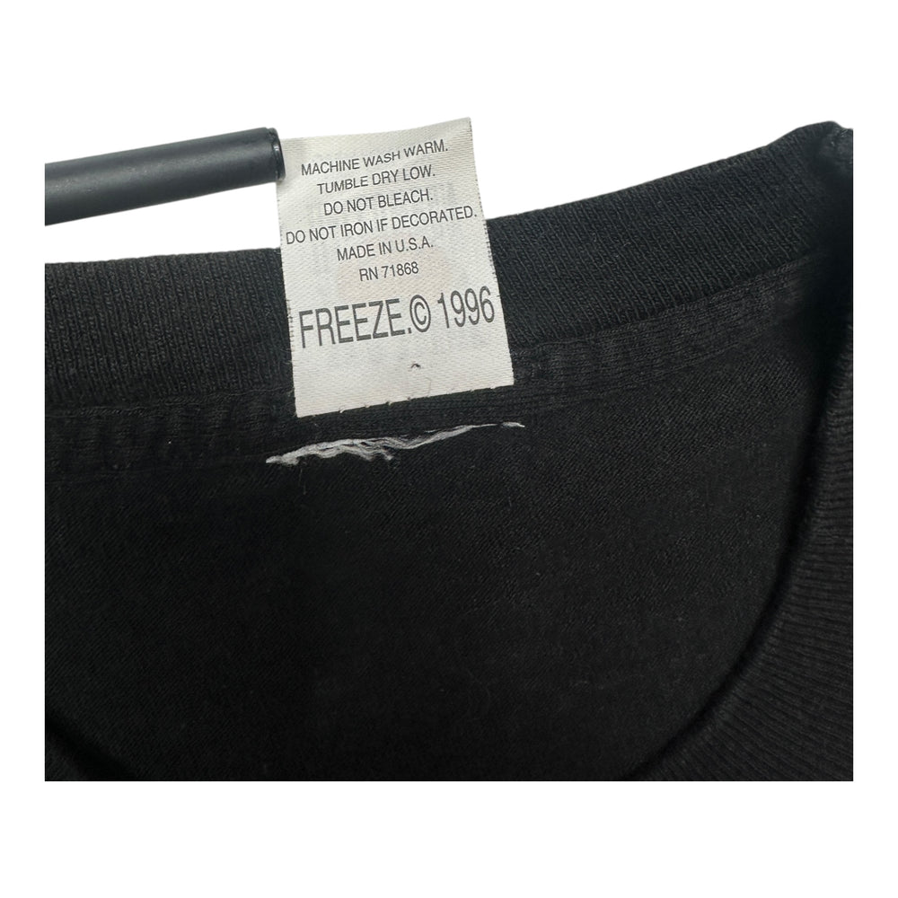 Vintage Freeze Happy Halloween T-Shirt ~ 1996 Frankenstein Single Stitch size XL at Eerie Emporium. 5