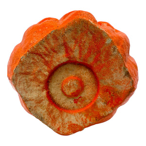 Vintage Halloween 1940s Double Sided Paper Mache Pulp Jack-O'-Lantern at Eerie Emporium.