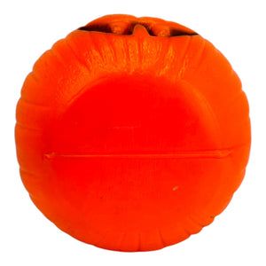 Vintage Halloween 1970s Tico Toys Senior Lite-Up Pumpkin Blow Mold Toy ~ 4.5" Battery Operated at Eerie Emporium. 9