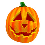 Vintage Halloween 1993 Trendmasters Mardi Gras Lighted Foam Jack O' Lantern at Eerie Emporium. 