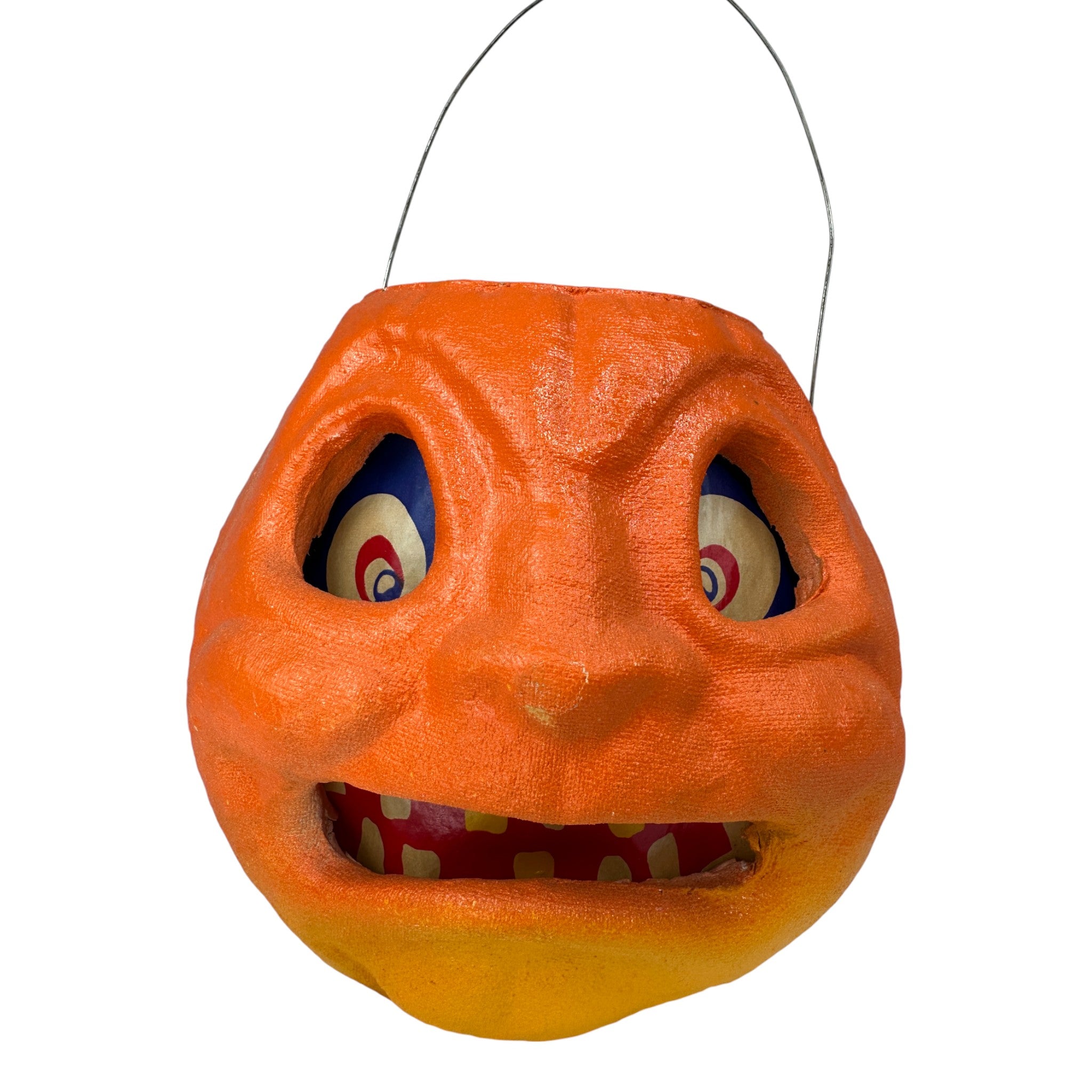 Vintage Halloween American Pulp Scared Face JOL 1950s | Eerie Emporium