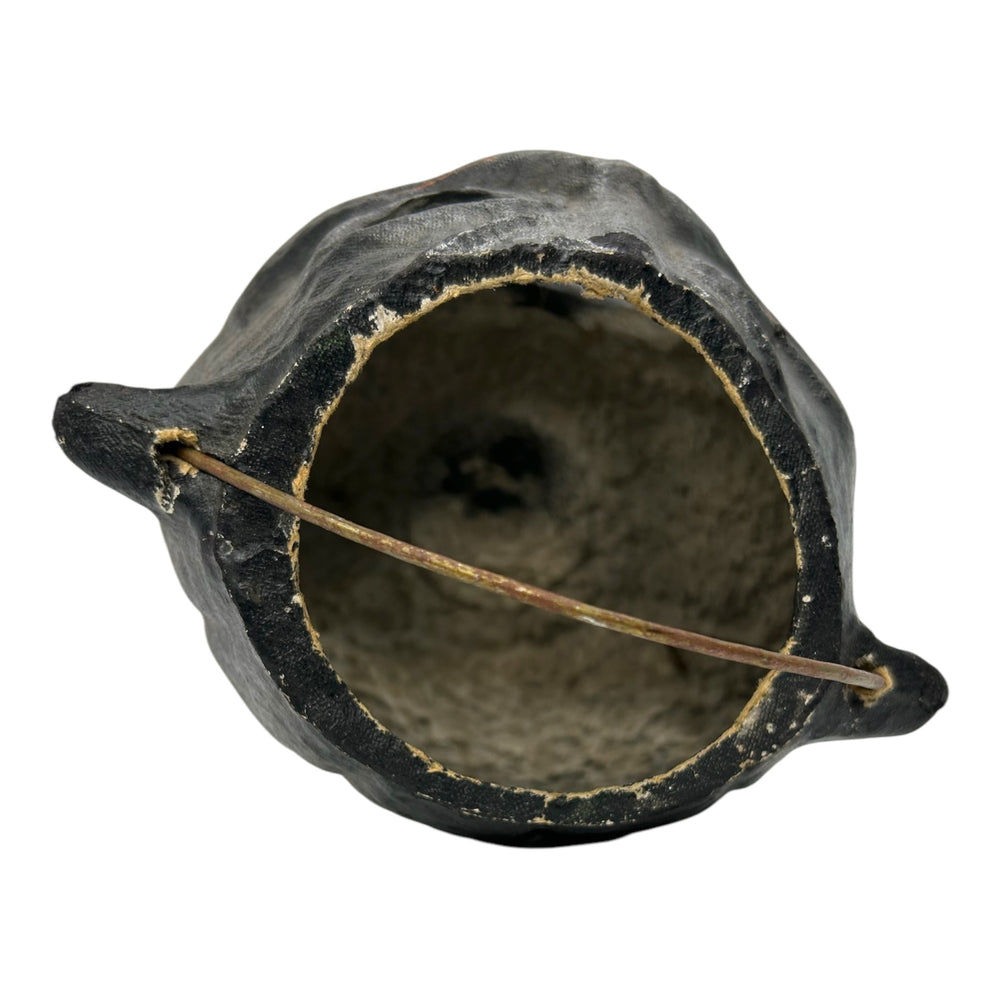 Vintage Halloween Black Cat Pulp Paper Mache Lantern ~ 1940s/1950s at Eerie Emporium. 10