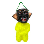 Vintage Halloween Bootleg Yellow & Black Gremlin Trick or Treat Bucket at Eerie Emporium. 