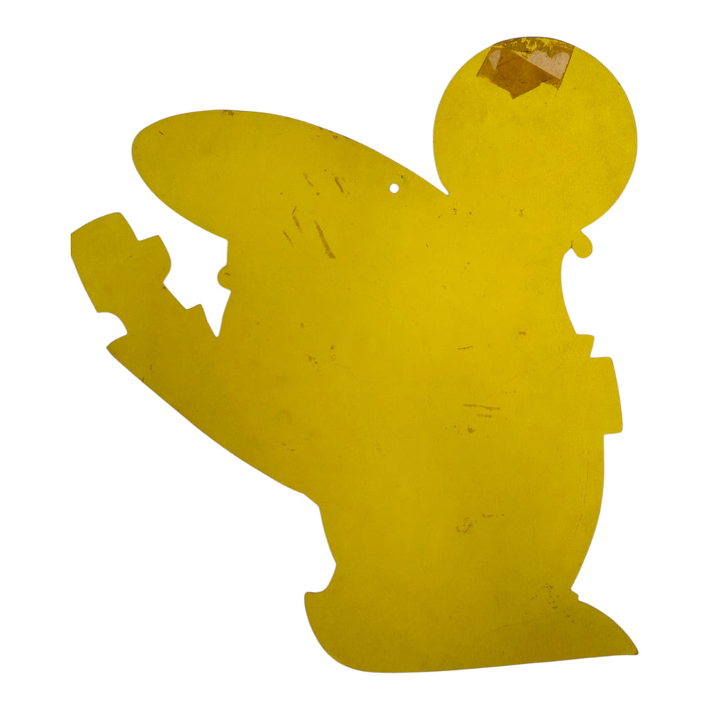 Vintage Halloween Dennison Jack-O'-Lantern Headed Traffic Officer Diecut 1930s at Eerie Emporium. 7 