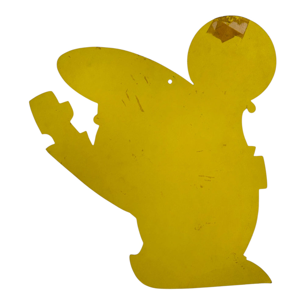 Vintage Halloween Dennison Jack-O'-Lantern Headed Traffic Officer Diecut 1930s at Eerie Emporium. 9