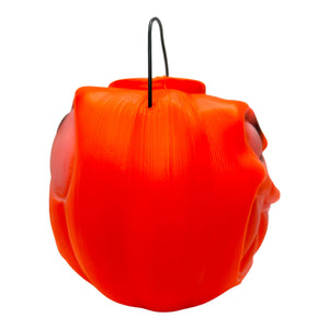 Vintage Halloween Double Sided Jumbo JOL Trick or Treat Bucket 1990s Two Faced at Eerie Emporium. 5