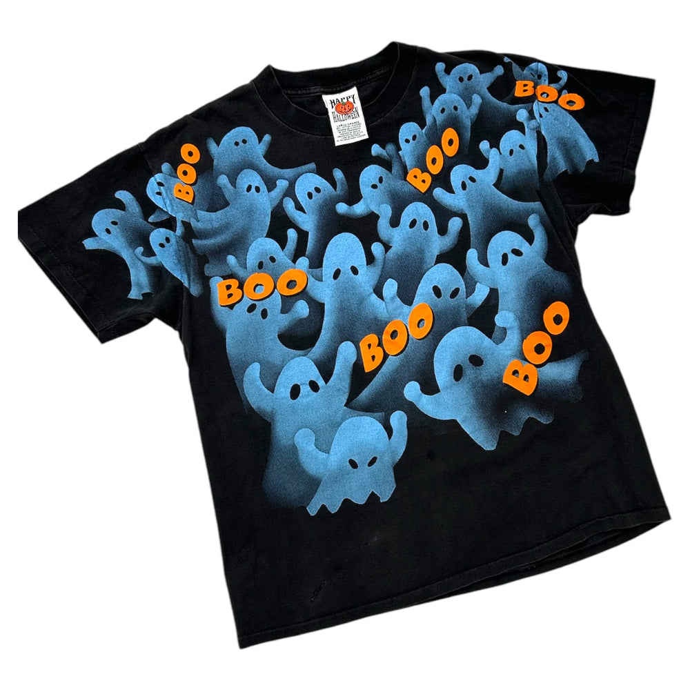 Vintage Halloween Freeze BOO Ghost T-Shirt ~ 1990s Single Stitch M/L at Eerie Emporium. 3
