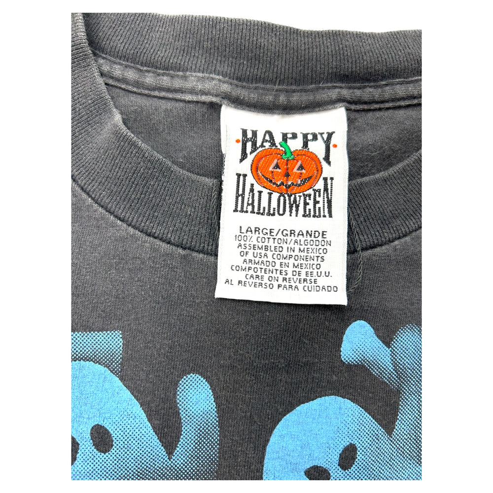Vintage Halloween Freeze BOO Ghost T-Shirt ~ 1990s Single Stitch M/L at Eerie Emporium. 4