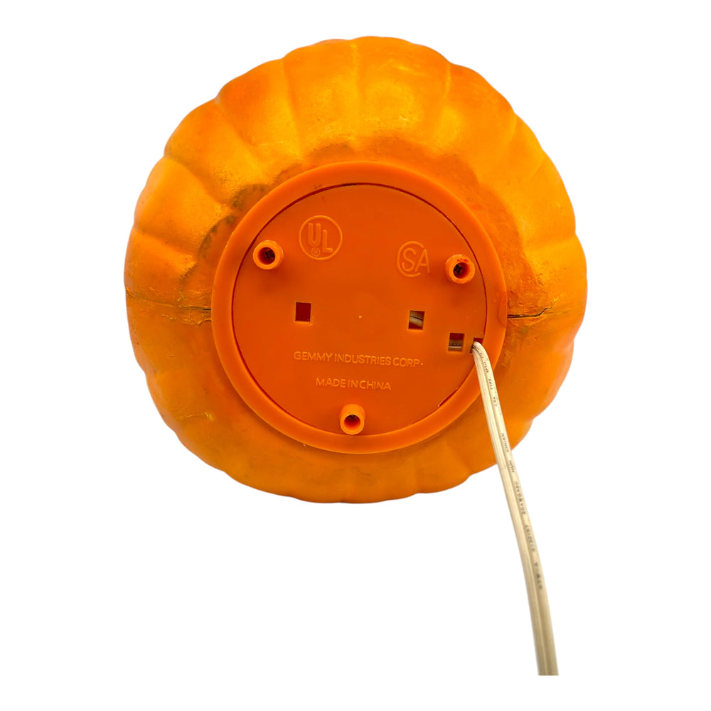 Vintage Halloween Gemmy Industries Lighted Foam Jack-O'-Lantern at Eerie Emporium. 9