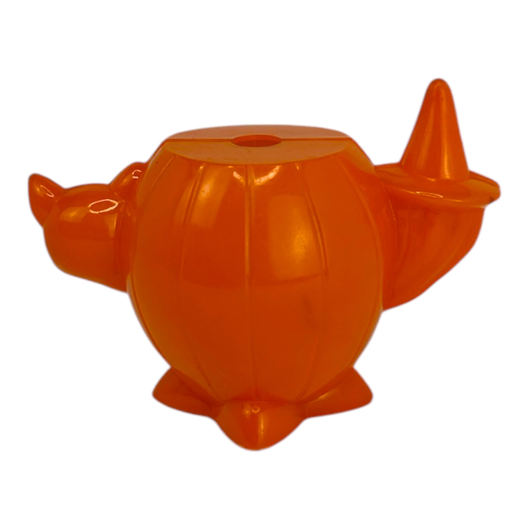Vintage Halloween Rosbro JOL Witch Cat Candy Container | Eerie Emporium