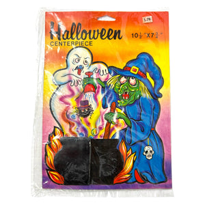 Vintage Halloween Honeycomb Centerpieces in Package, Set of 3 ~ 1980s Witch Ghosts at Eerie Emporium. 14
