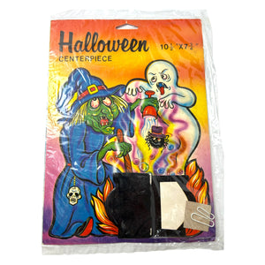 Vintage Halloween Honeycomb Centerpieces in Package, Set of 3 ~ 1980s Witch Ghosts at Eerie Emporium. 15