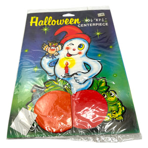 Vintage Halloween Honeycomb Centerpieces in Package, Set of 3 ~ 1980s Witch Ghosts at Eerie Emporium. 8