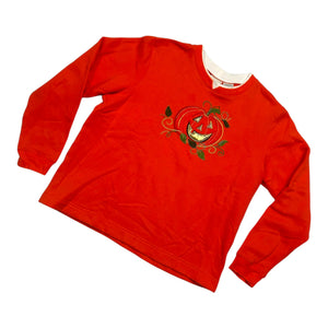 Vintage Halloween Jack-O'-Lantern Women's Crewneck 1990s / Y2K Large at Eerie Emporium. 2